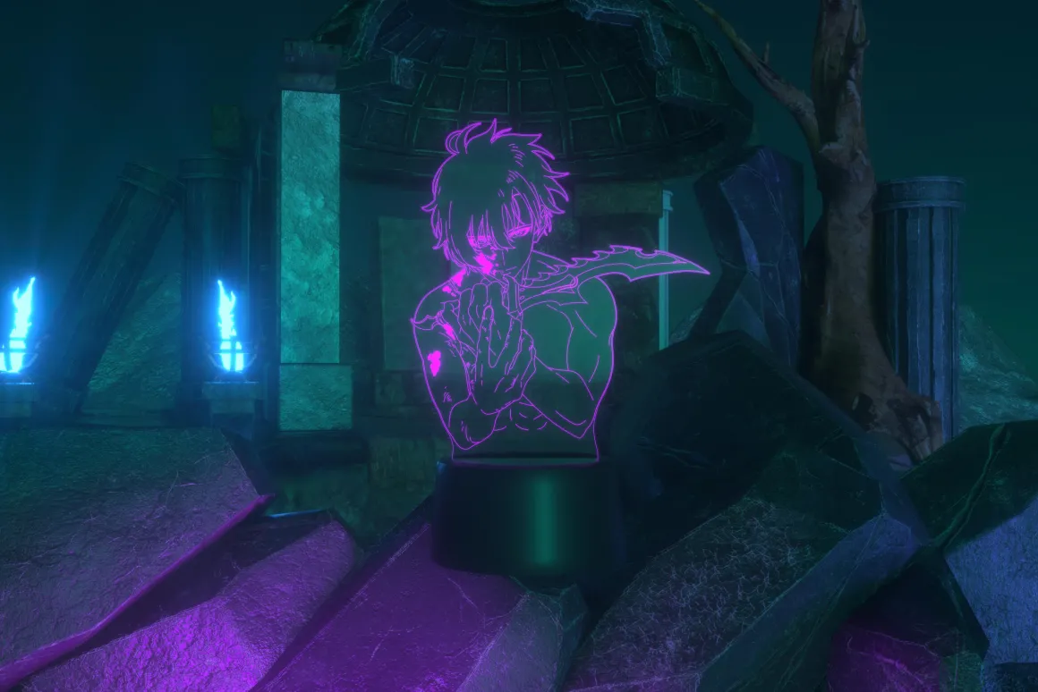 Solo Leveling - Jinwoo Otaku Lamp