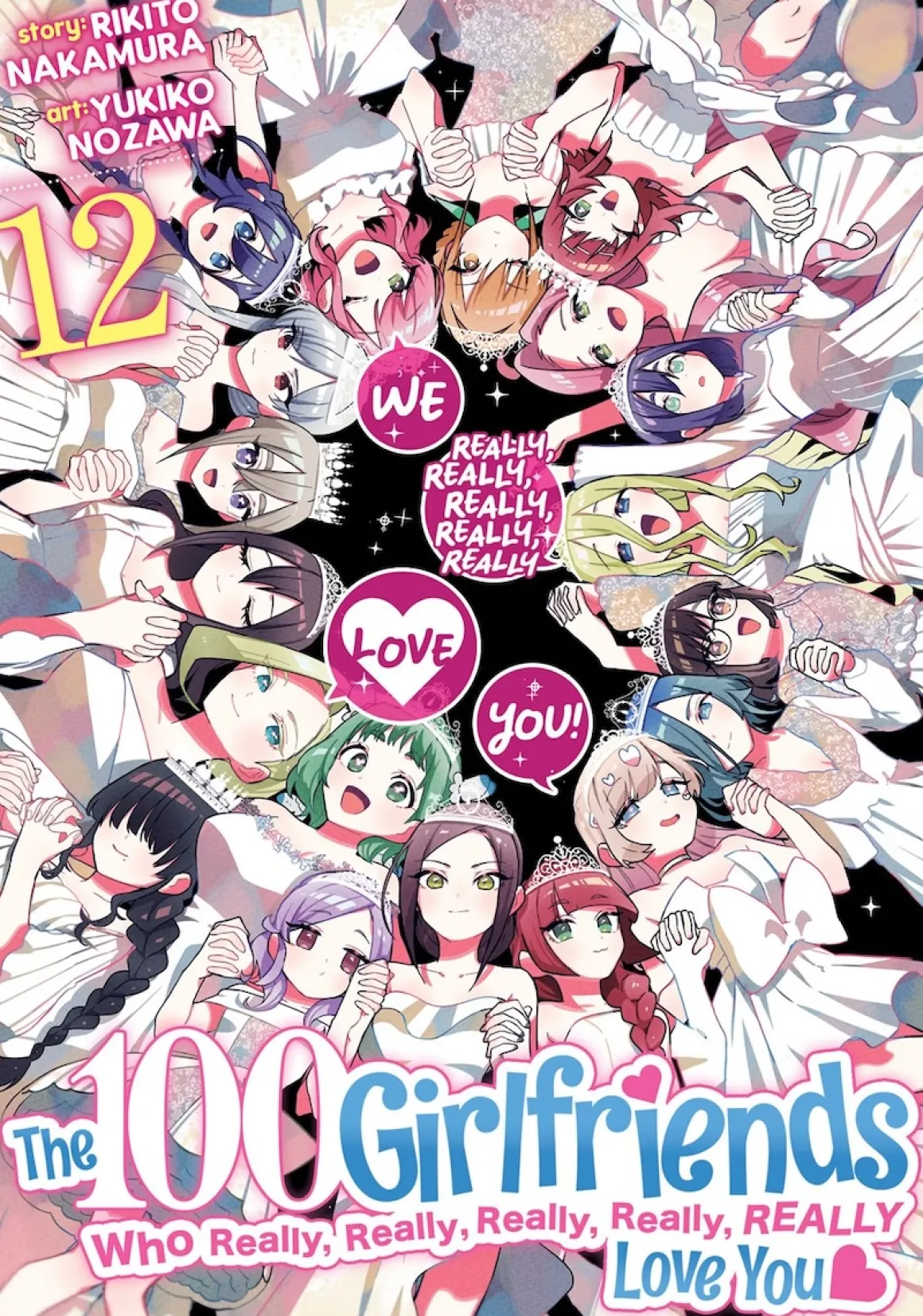 The 100 Girlfriends Who Really, Really, Really, Really, Really Love You Manga Volume 12