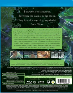 The Garden of Words Blu-ray