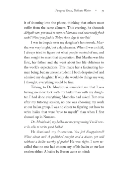 The Haiku Apprentice: Memoirs of Writing Poetry in Japan