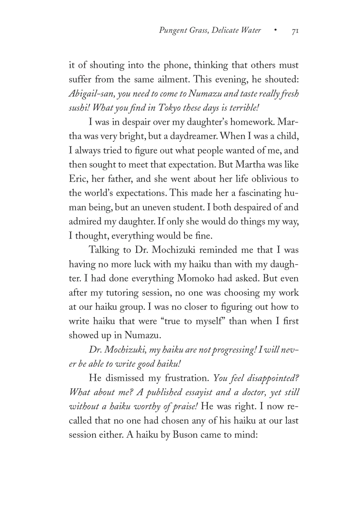 The Haiku Apprentice: Memoirs of Writing Poetry in Japan