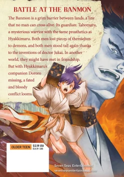 The Legend of Dororo and Hyakkimaru Manga Volume 3