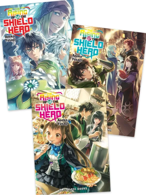 The Rising of the Shield Hero Novel (16-18) Bundle