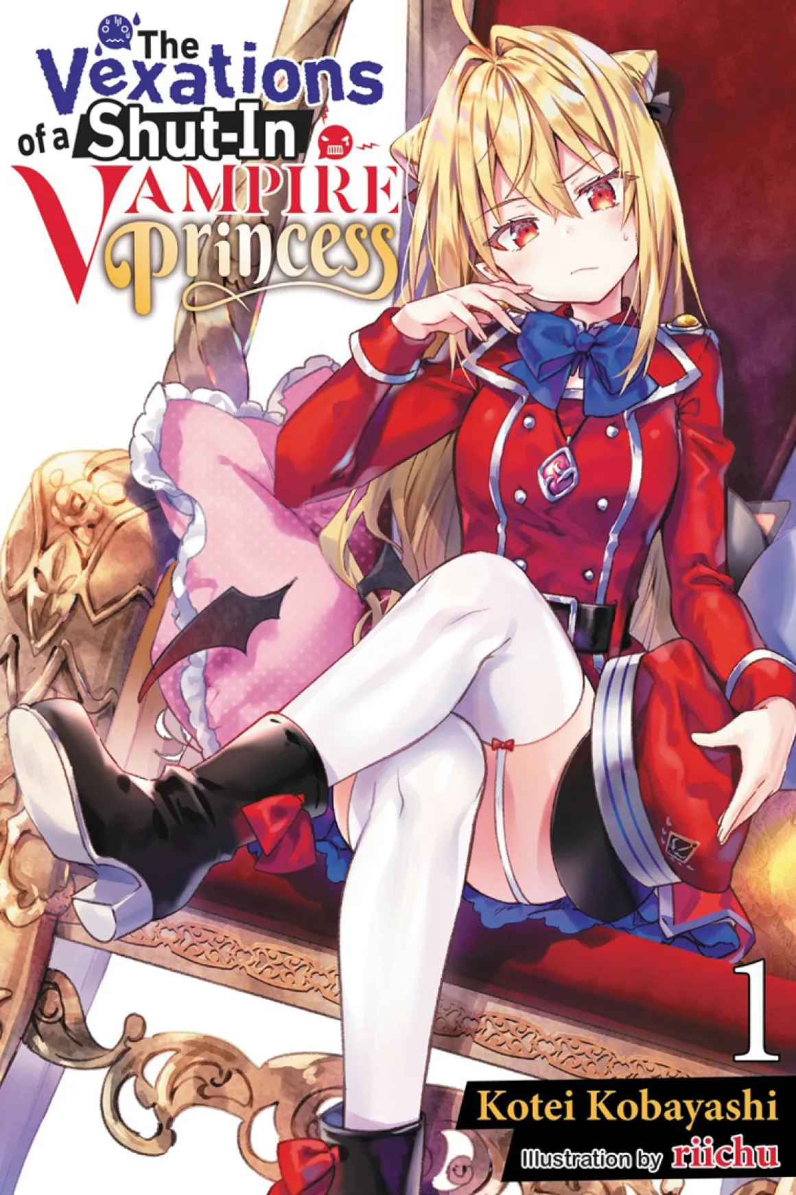 The Vexations of a Shut-In Vampire Princess Novel Volume 1