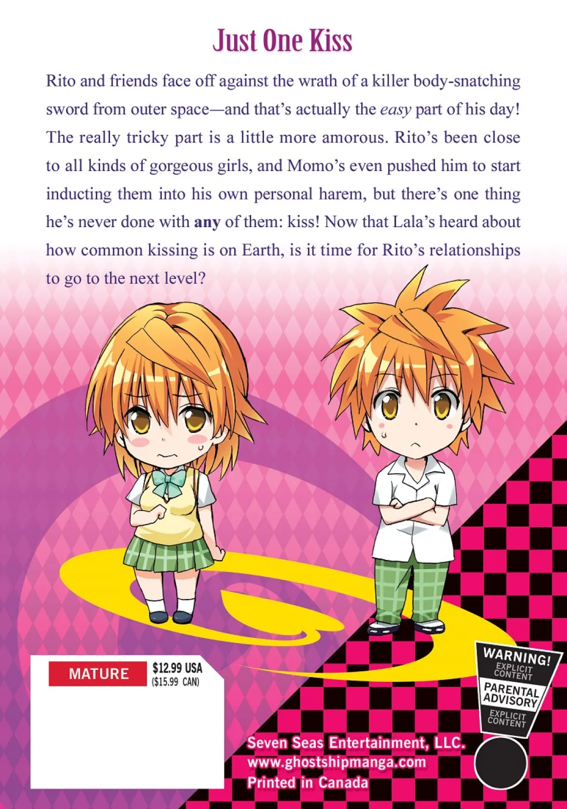 To Love Ru Darkness Manga Volume 9
