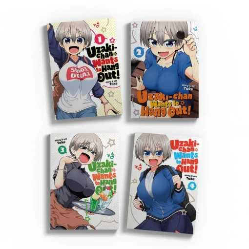 Uzaki-chan Wants to Hang Out! Manga (1-4) Bundle