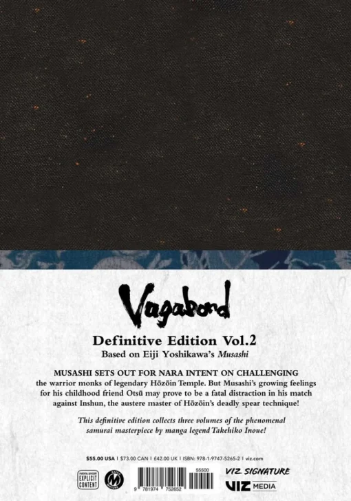 Vagabond Definitive Edition Manga Omnibus Volume 2 (Hardcover)