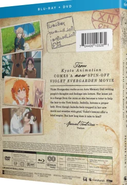 Violet Evergarden I: Eternity and the Auto Memory Doll - Movie - Blu-ray + DVD