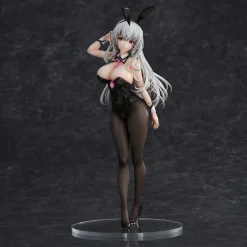 White Haired Bunny Original Character Figure