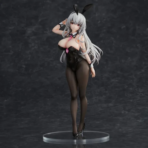 White Haired Bunny Original Character Figure