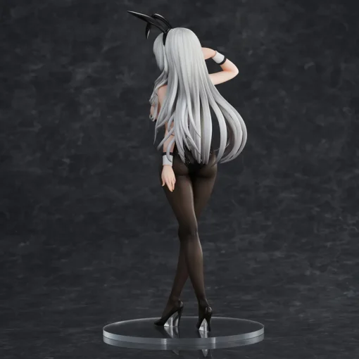 White Haired Bunny Original Character Figure