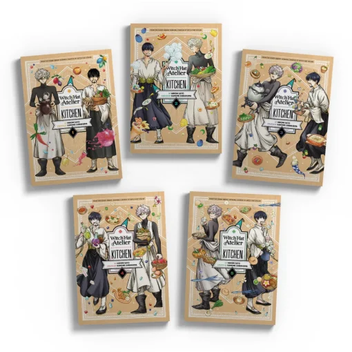 Witch Hat Atelier Kitchen Manga (1-5) Bundle