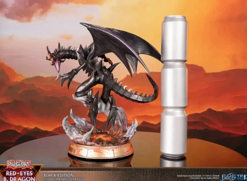 Yu-Gi-Oh! - Red-Eyes Black Dragon Statue Figure (Black Variant Ver.)