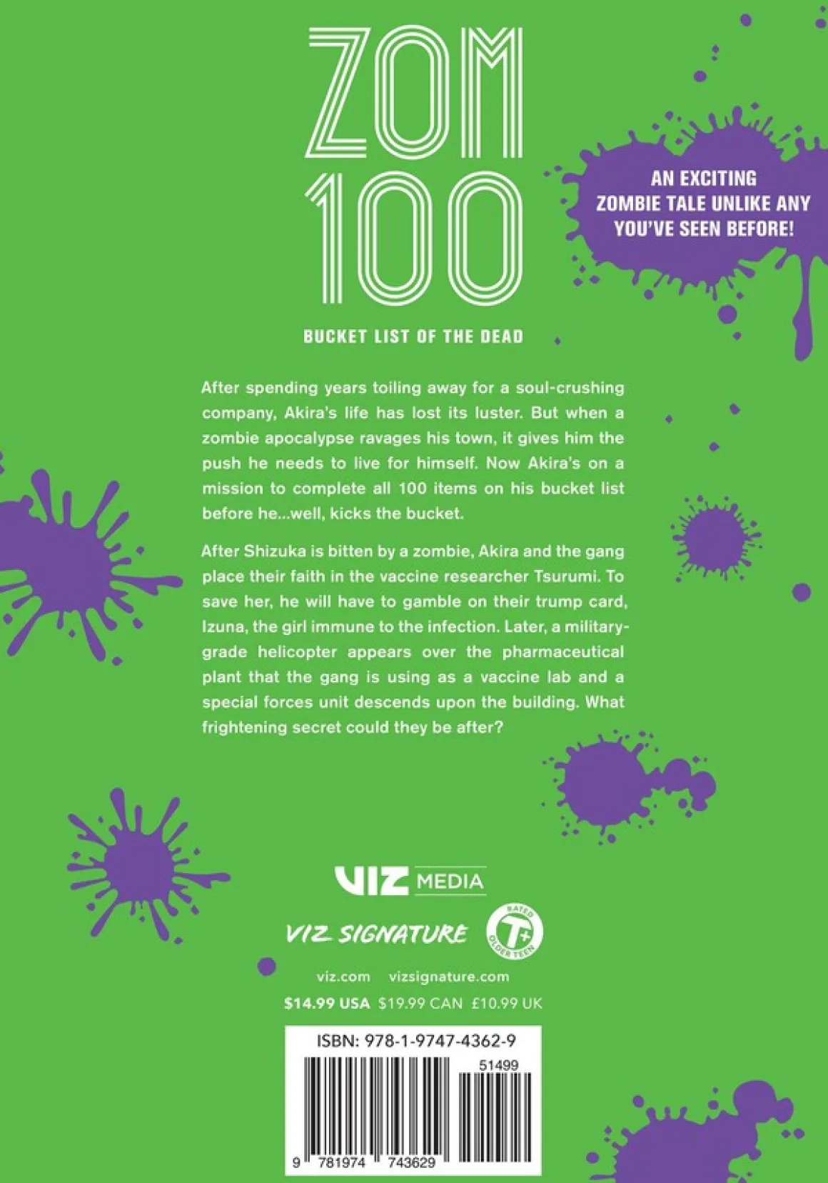 Zom 100: Bucket List of the Dead Manga Volume 13